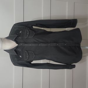 Ariat western shirt.  Size S.  Charcoal gray.